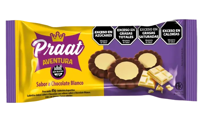 Aventura masa de chocolate con centro de chocolate blanco