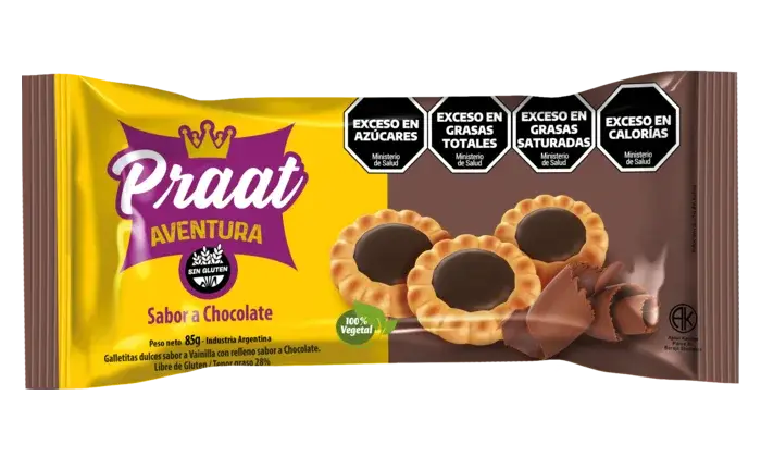 Aventura masa de vainilla con centro de chocolate