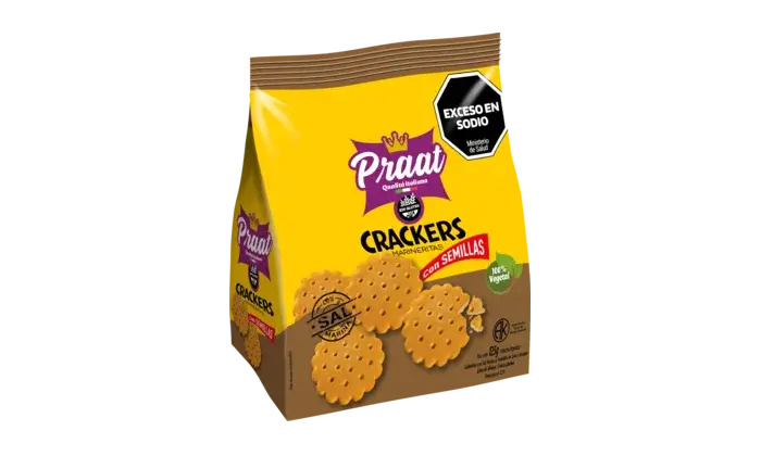 Crackers con semillas