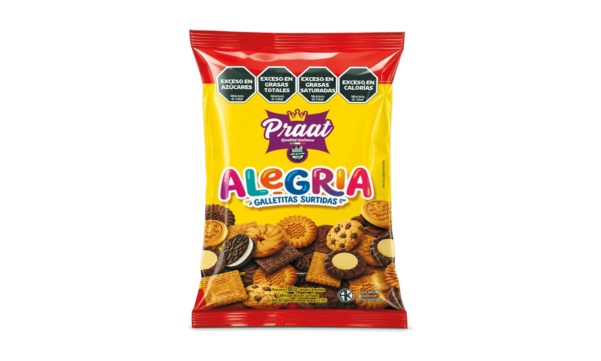 Praat Alegría, galletitas surtidas
