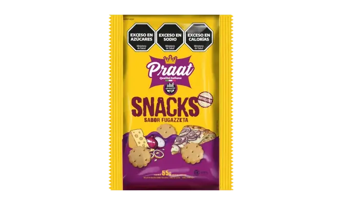 Snacks sabor fugazzeta