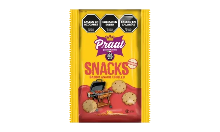 Snacks sabor asado criollo